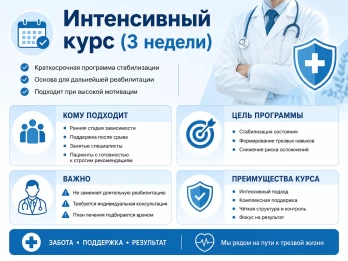 Реабилитация за 21 день в Курганинске