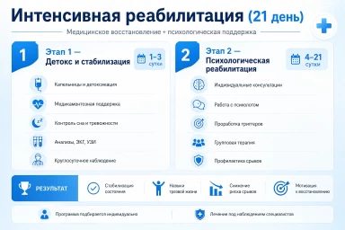Реабилитация за 21 день в Курганинске